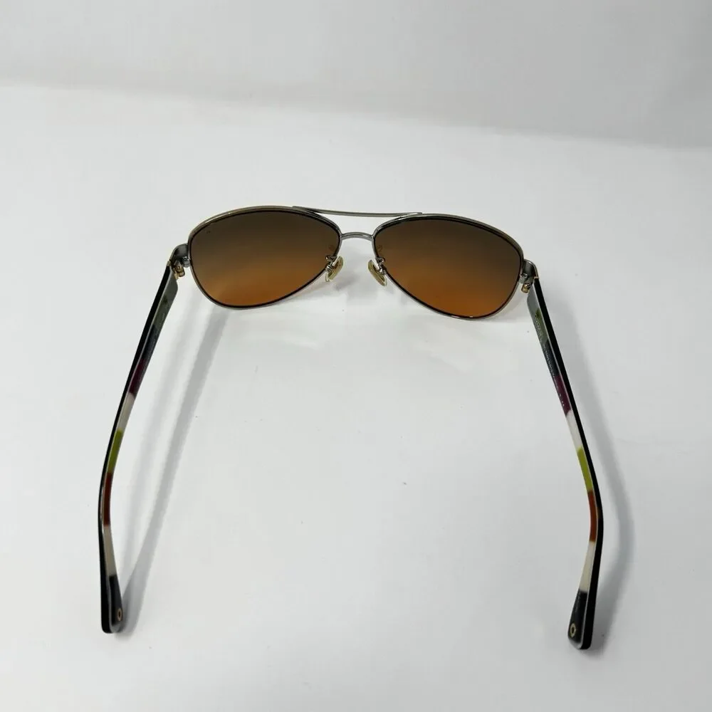 Coach Kristina HC7003 L012 90I2I95 Gold Orange Sunglasses 59-13-135